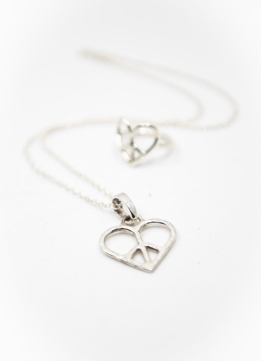 Peace & Love Pendant